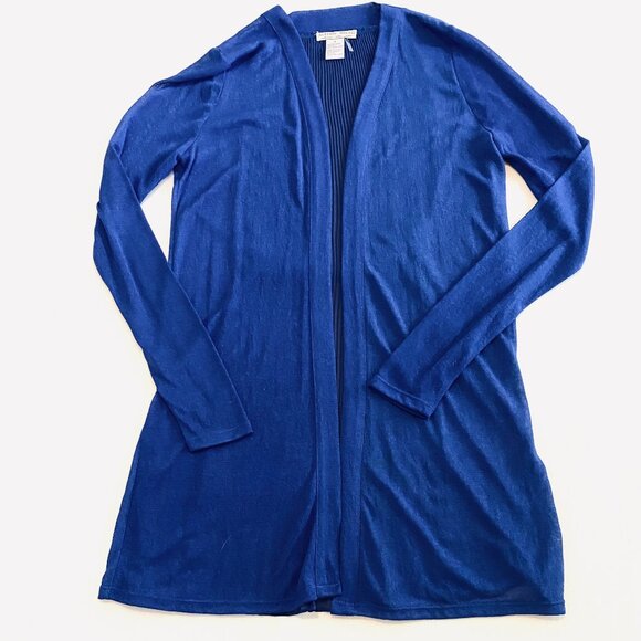 Alberto Makali Tops - Alberto Makali cardigan Women's Small blue pleated lightweight unique luxury